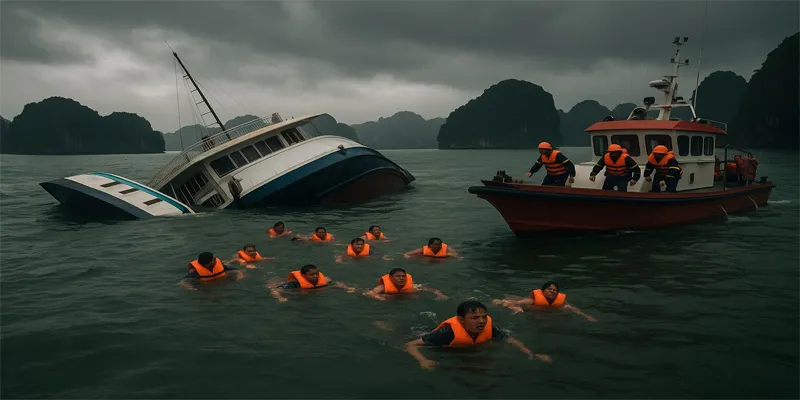 Vụ Lật Tàu Hạ Long - Những Giây Phút Giải Cứu Nghẹt Thở
