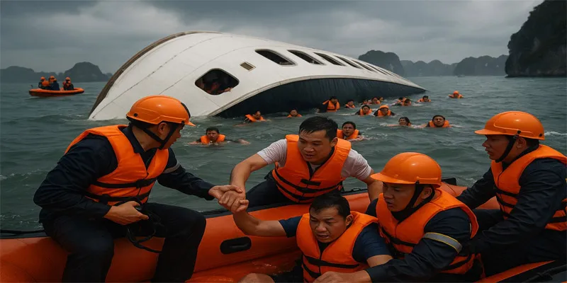 Tìm hiểu về vụ lật tàu Hạ Long